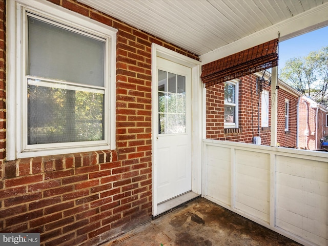 view of property entrance