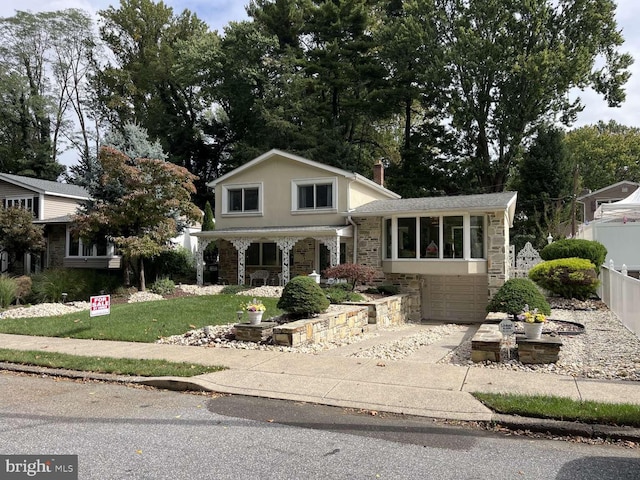 view of front of house