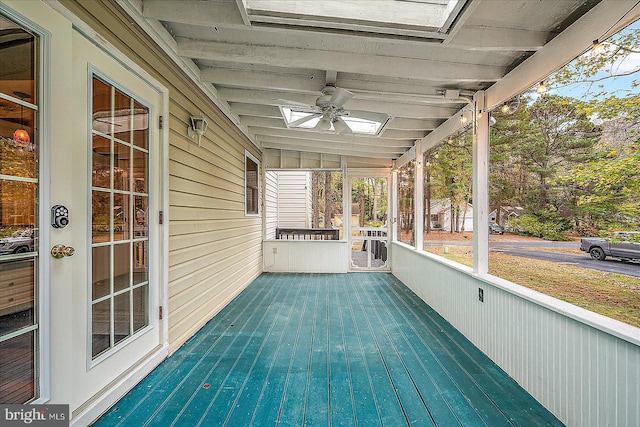 39 Admiral Ave, Ocean Pines, MD 21811 - wooden deck with ceiling fan