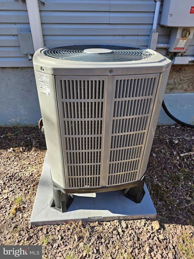 exterior details with cooling unit