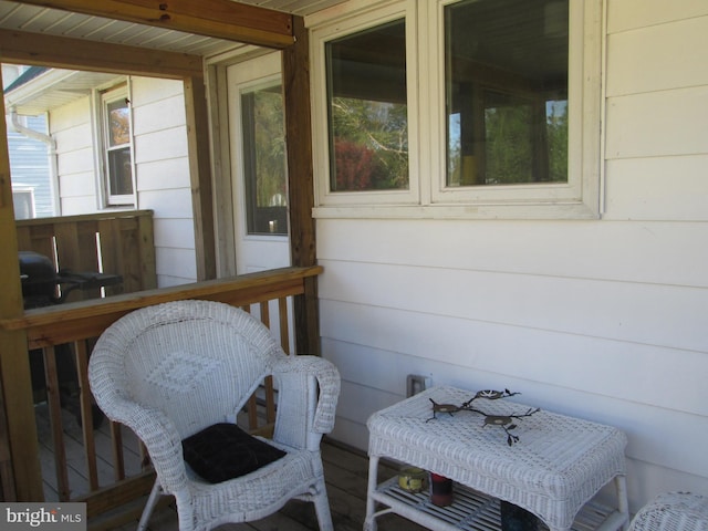 sunroom with a healthy amount of sunlight