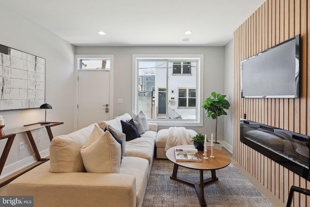 view of living room