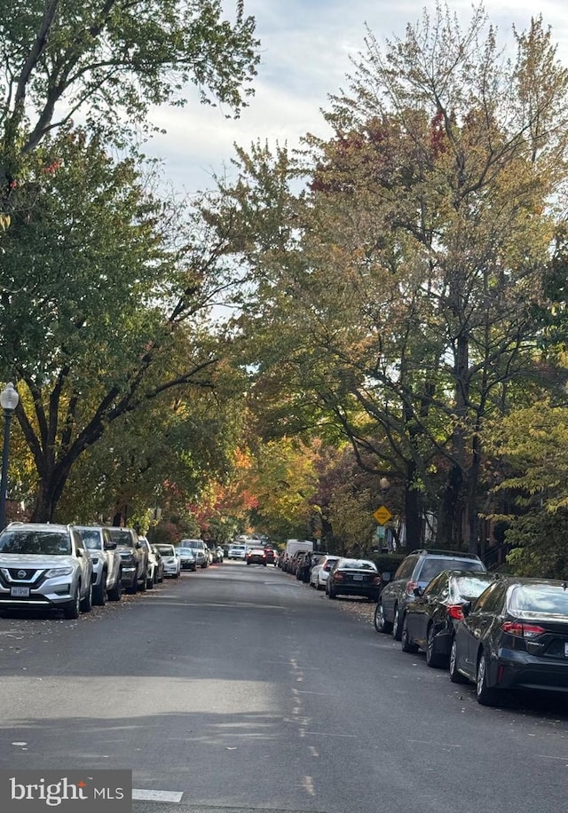 view of road