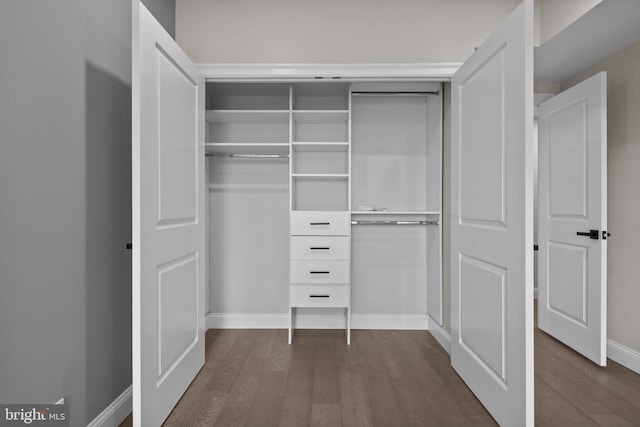 view of closet