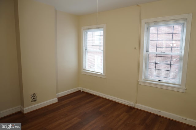 22 Parkin St, Baltimore, MD 21201 - interior space featuring dark wood-type flooring and baseboards