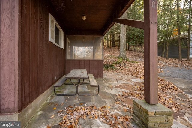 view of patio