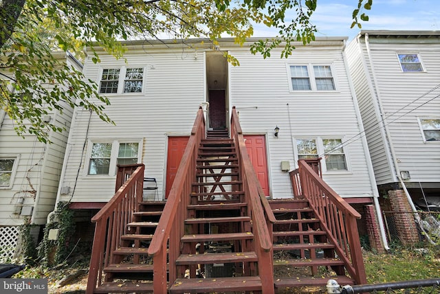 view of rear view of house