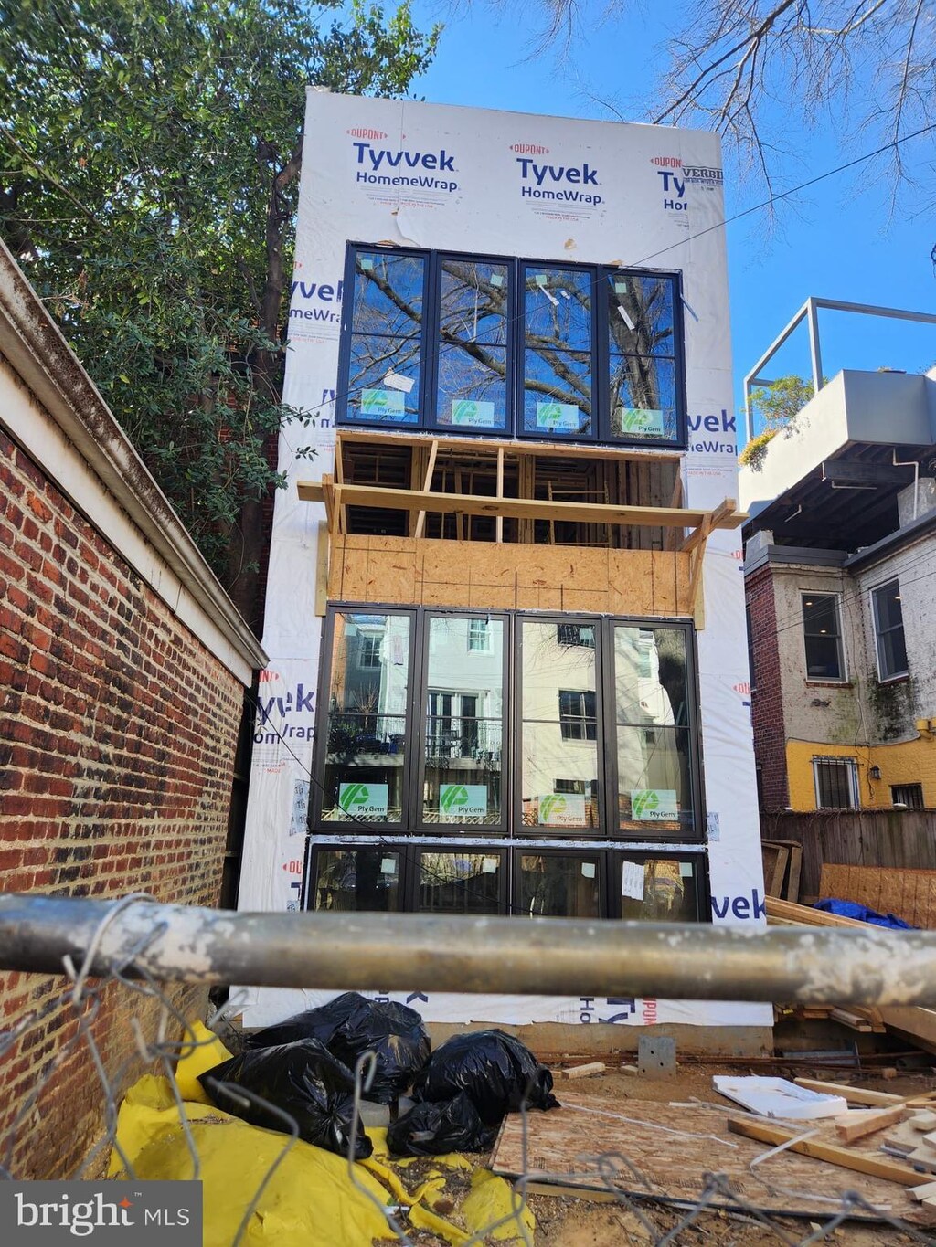 1415 Q St NW, Washington, DC 20009 - view of rear view of property
