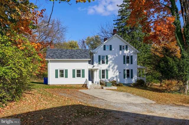 view of front of house