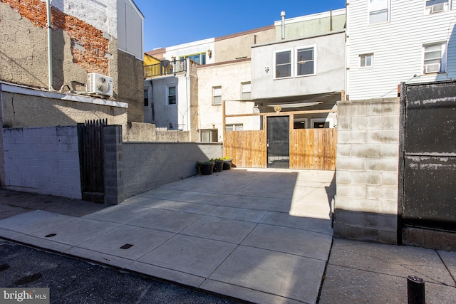 view of patio / terrace with ac unit