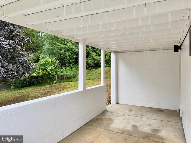 view of patio / terrace