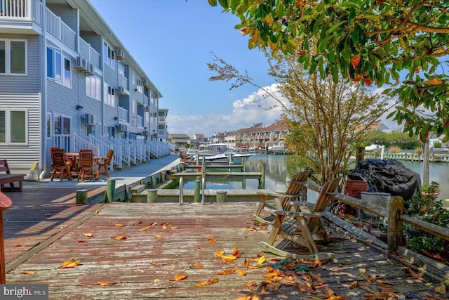 2803 Gull Way Unit B01, Ocean City, MD 21842 - view of dock featuring a water view