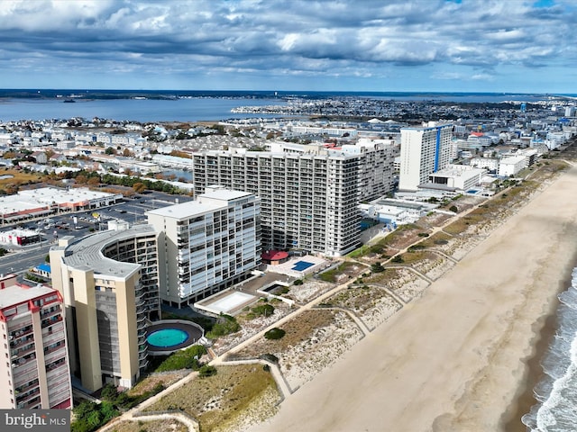 11204 Coastal Hwy Unit 9H, Ocean City, MD 21842 - bird's eye view with a city view and a water view