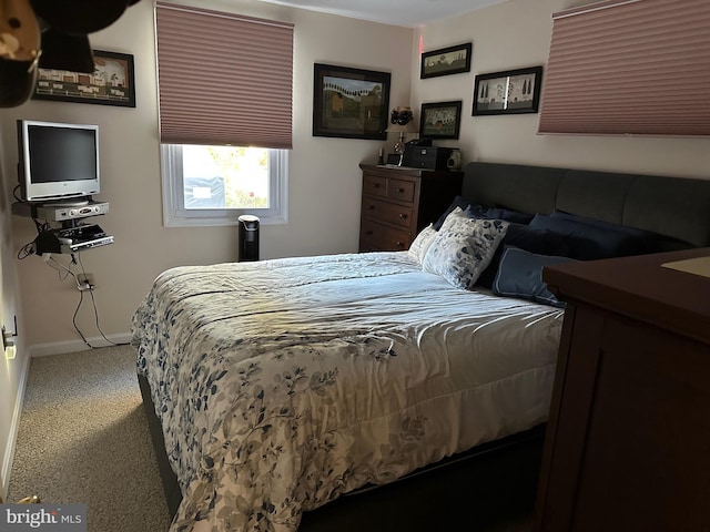 bedroom featuring carpet floors