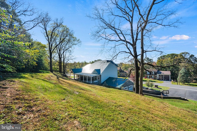 view of yard