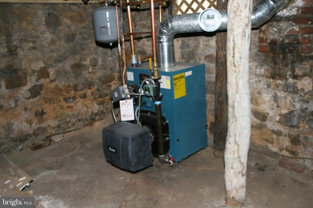 view of utility room