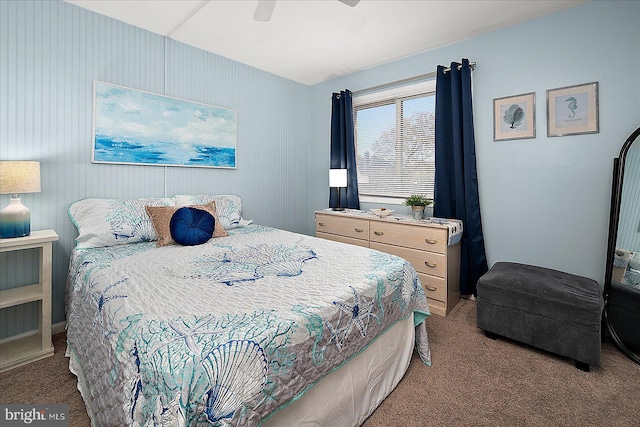14301 Tunnel Ave Unit 2A, Ocean City, MD 21842 - bedroom with carpet floors and ceiling fan
