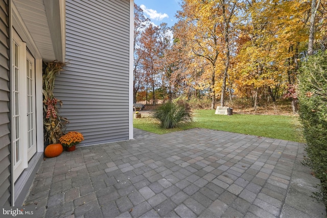 view of patio