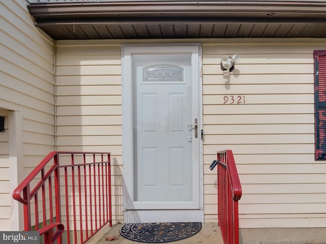 view of property entrance