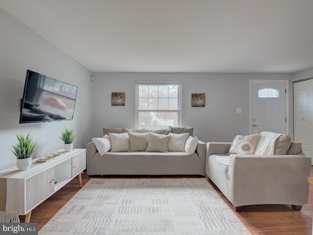 9321 Linhurst Dr, Clinton, MD 20735 - living room with wood finished floors