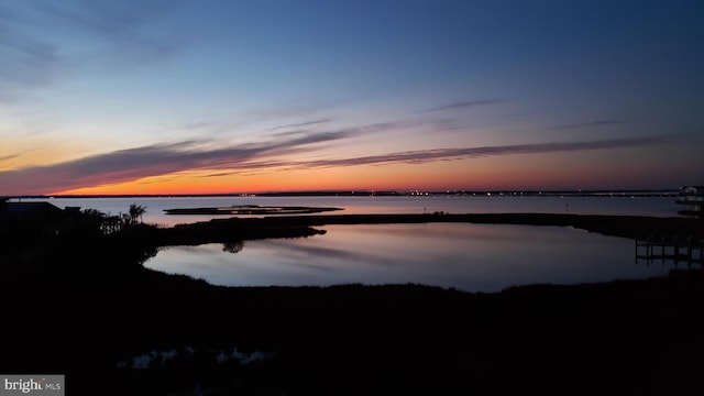 property view of water