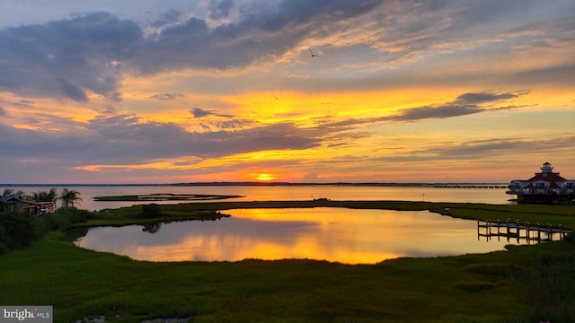 property view of water