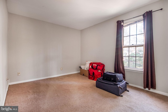 playroom with carpet flooring and a healthy amount of sunlight