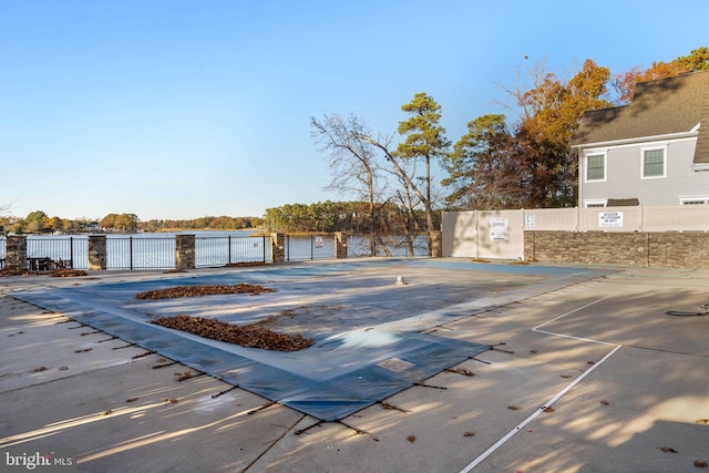 view of pool