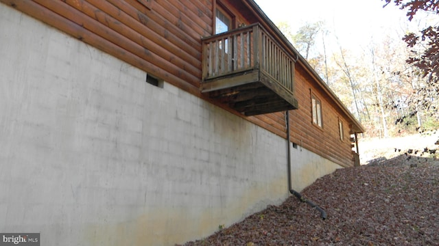 view of side of property