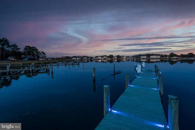 37763 Lagoon Ln, Ocean View, DE 19970 - dock area featuring a water view