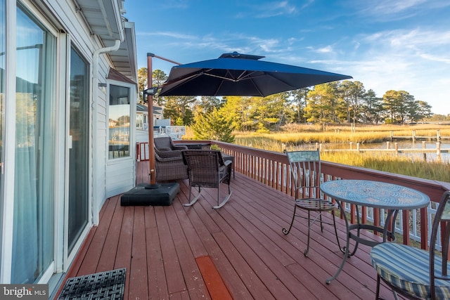 37763 Lagoon Ln, Ocean View, DE 19970 - view of wooden terrace