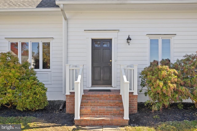 view of property entrance