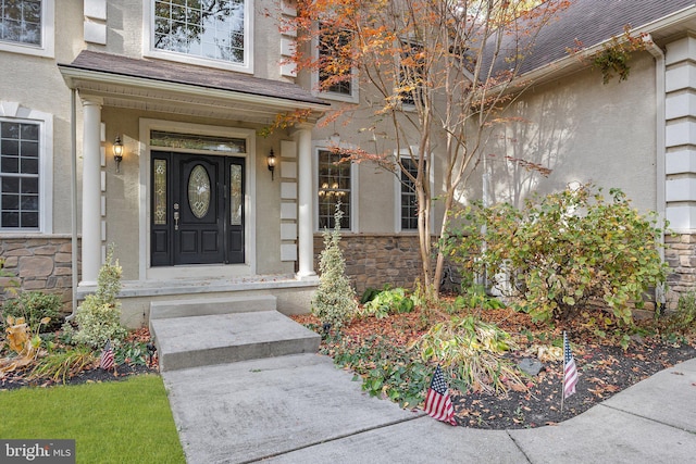 view of property entrance