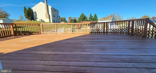 view of deck