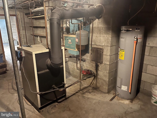 utilities with water heater