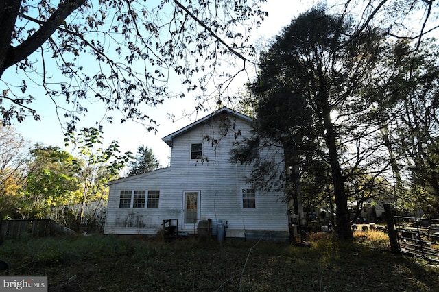 view of rear view of house