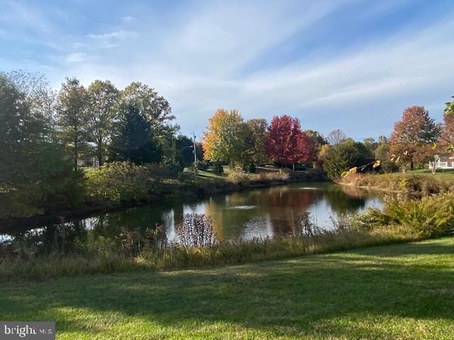 property view of water