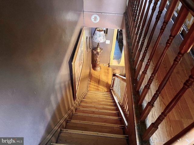 view of staircase