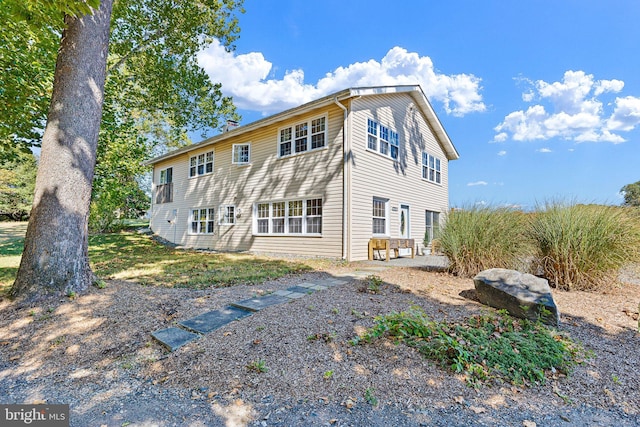 view of rear view of house