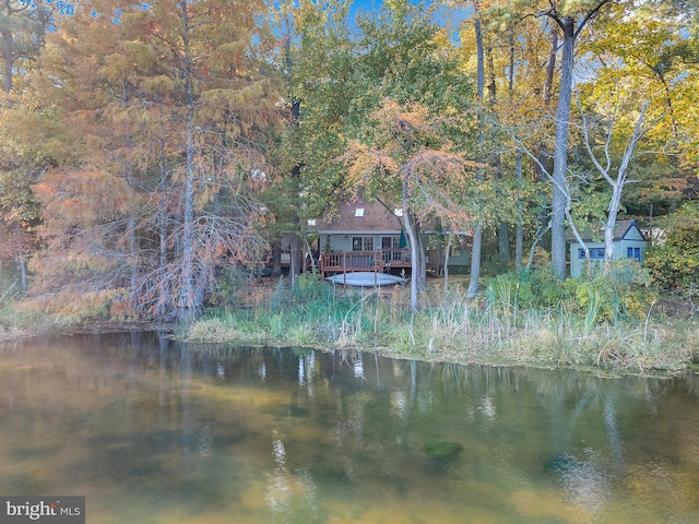 property view of water