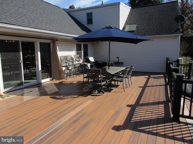 view of deck