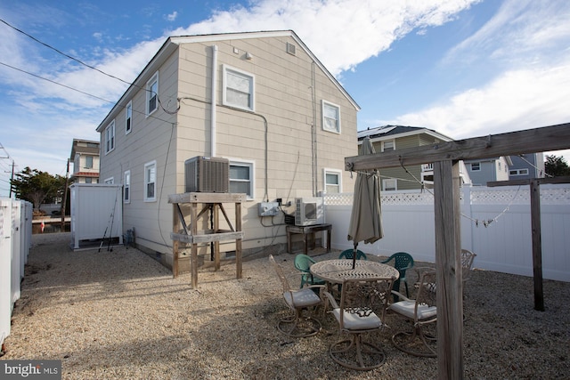 view of rear view of house