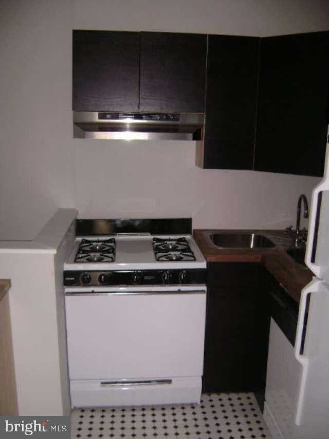 kitchen with white appliances