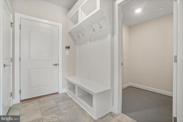 view of mudroom