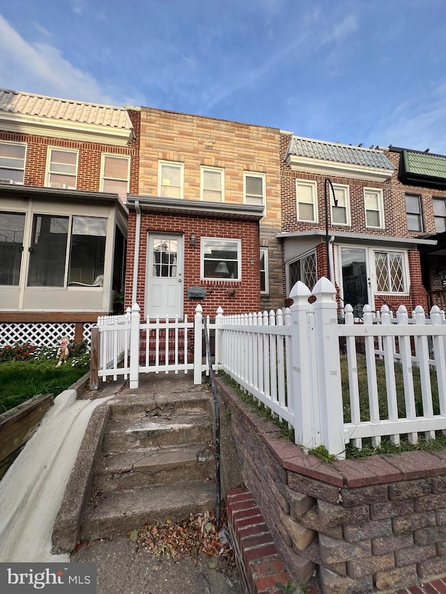 view of townhome / multi-family property