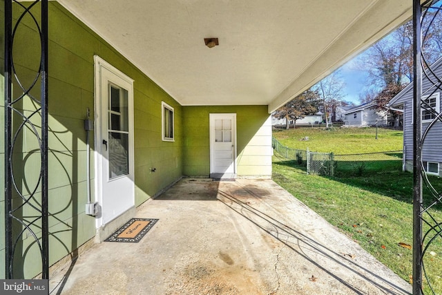 view of patio / terrace