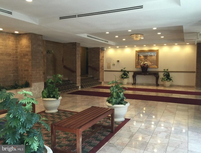 view of building lobby