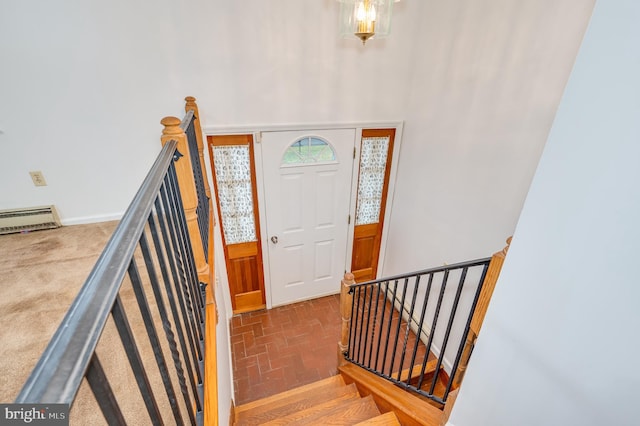 view of entrance foyer