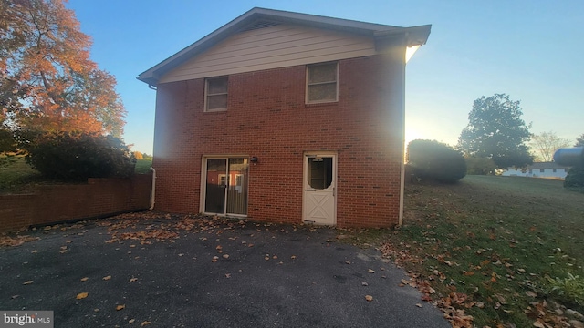 view of rear view of house