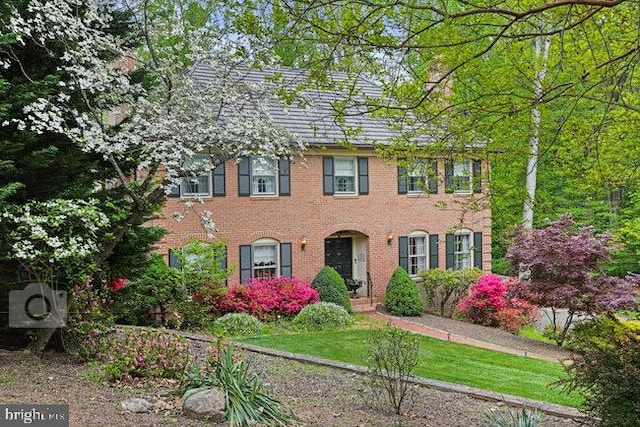 view of colonial house